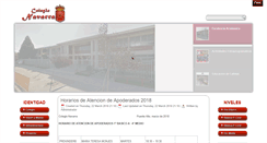 Desktop Screenshot of colegionavarra.cl